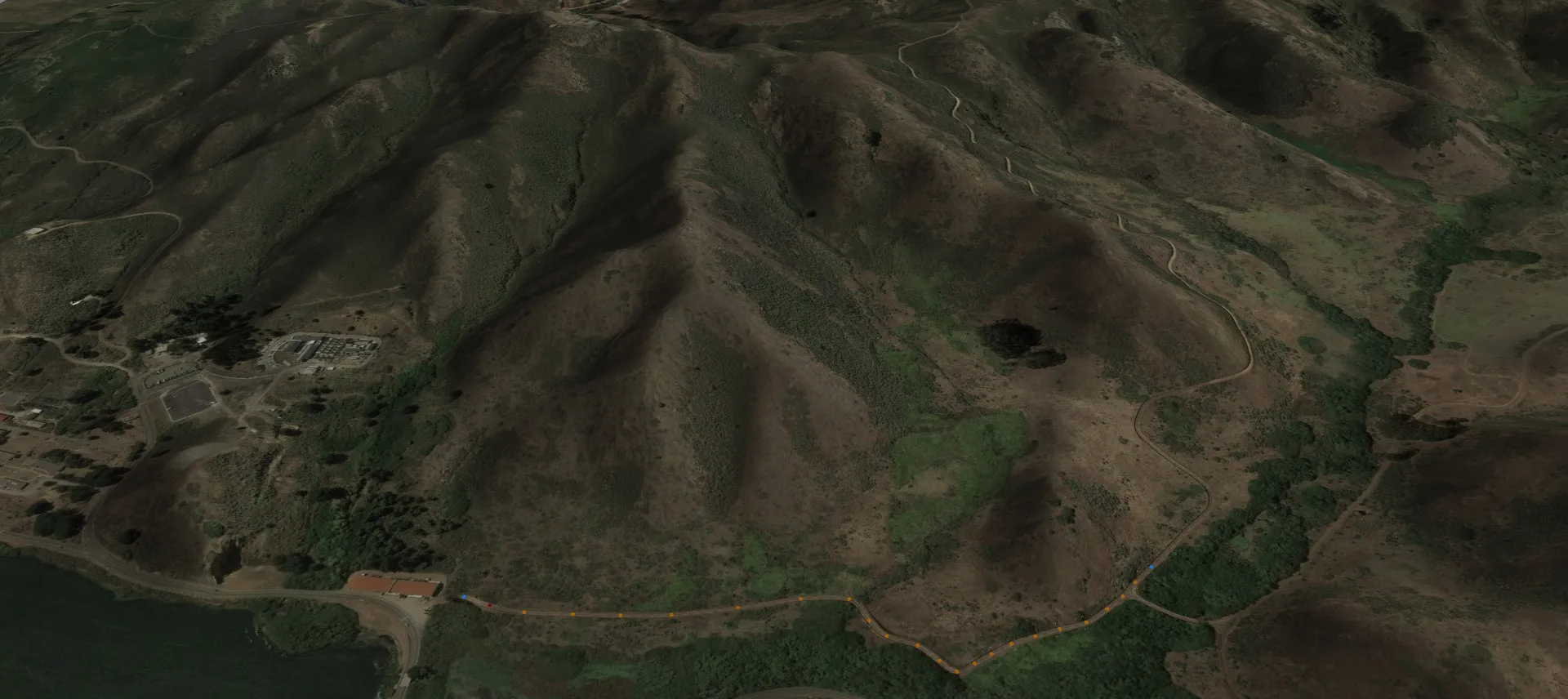 A track exported to Assetto Corsa